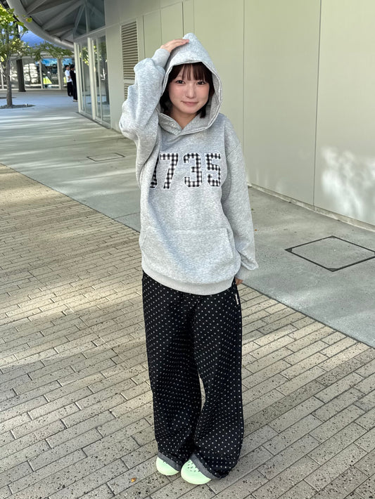 0735チェックロゴパーカー DPB85331