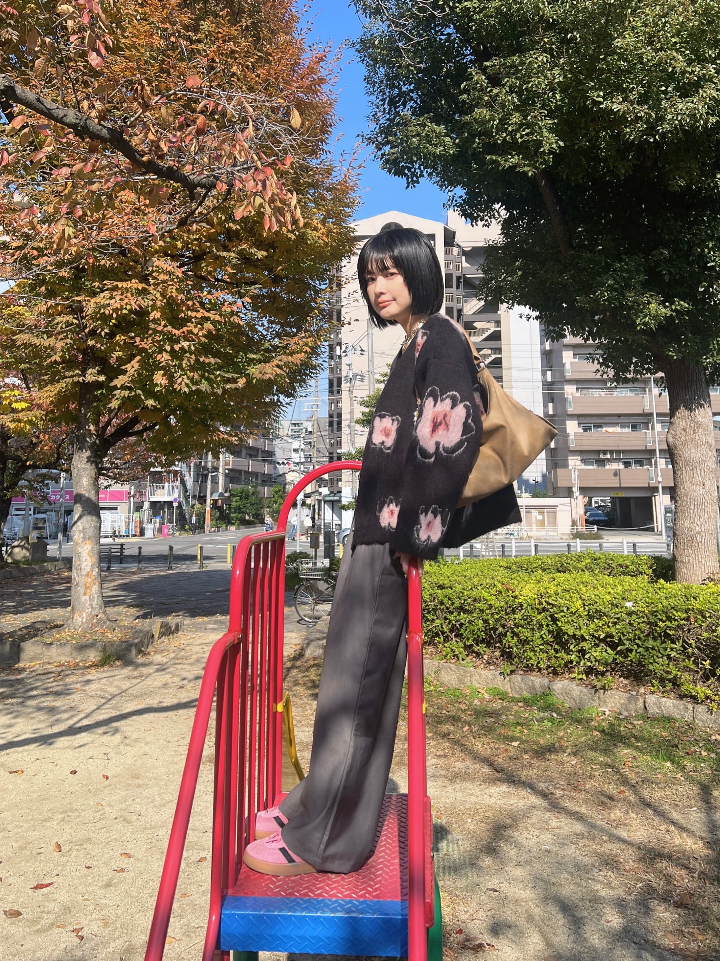 ウエストフリルワイドパンツ DPB79052