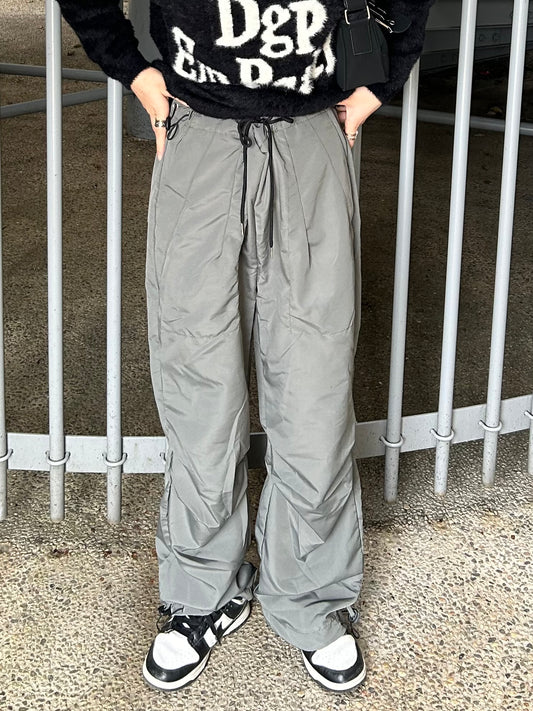 カーキナイロンパンツ DPA61294