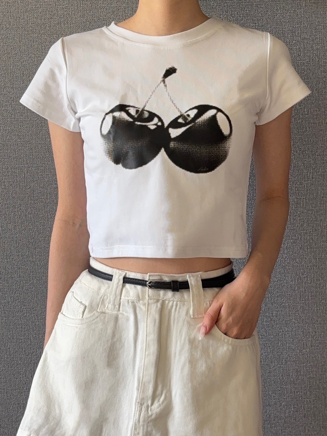 チェリープリントミニTシャツ DPB88043