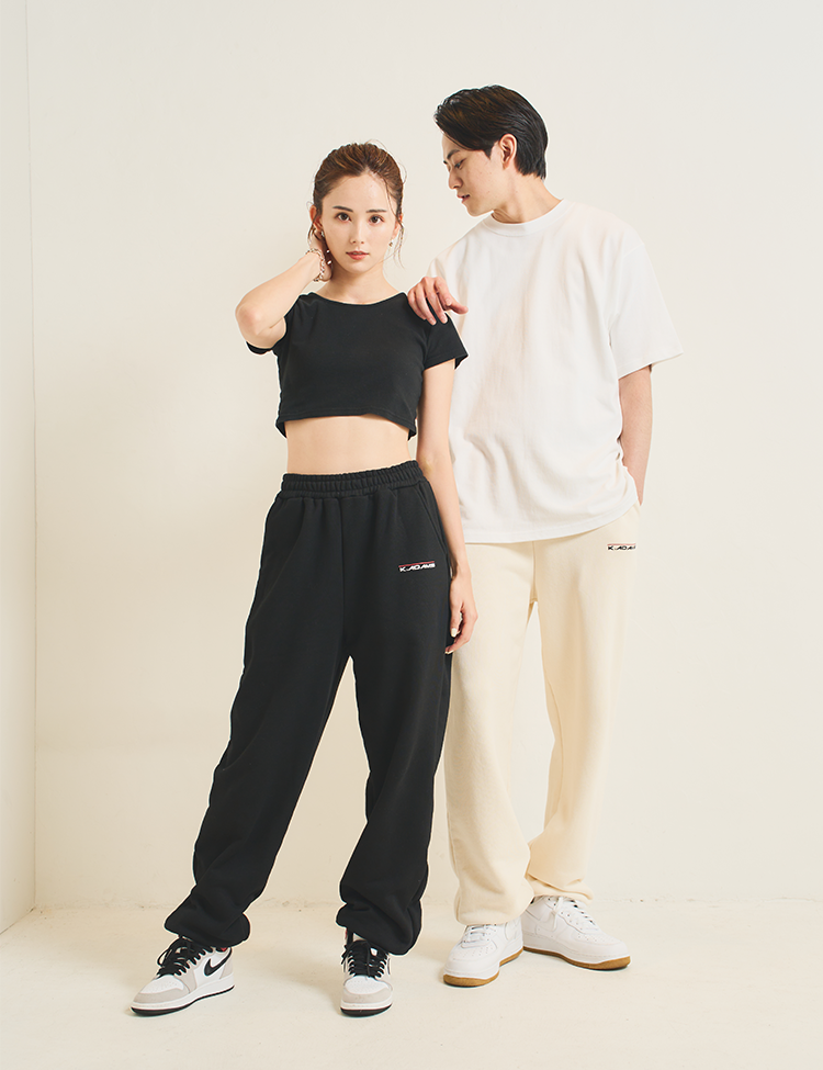 K.ADAMS LOGO SWEAT PANTS