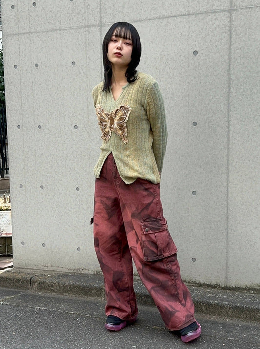 レッドカーゴパンツ DPA20358