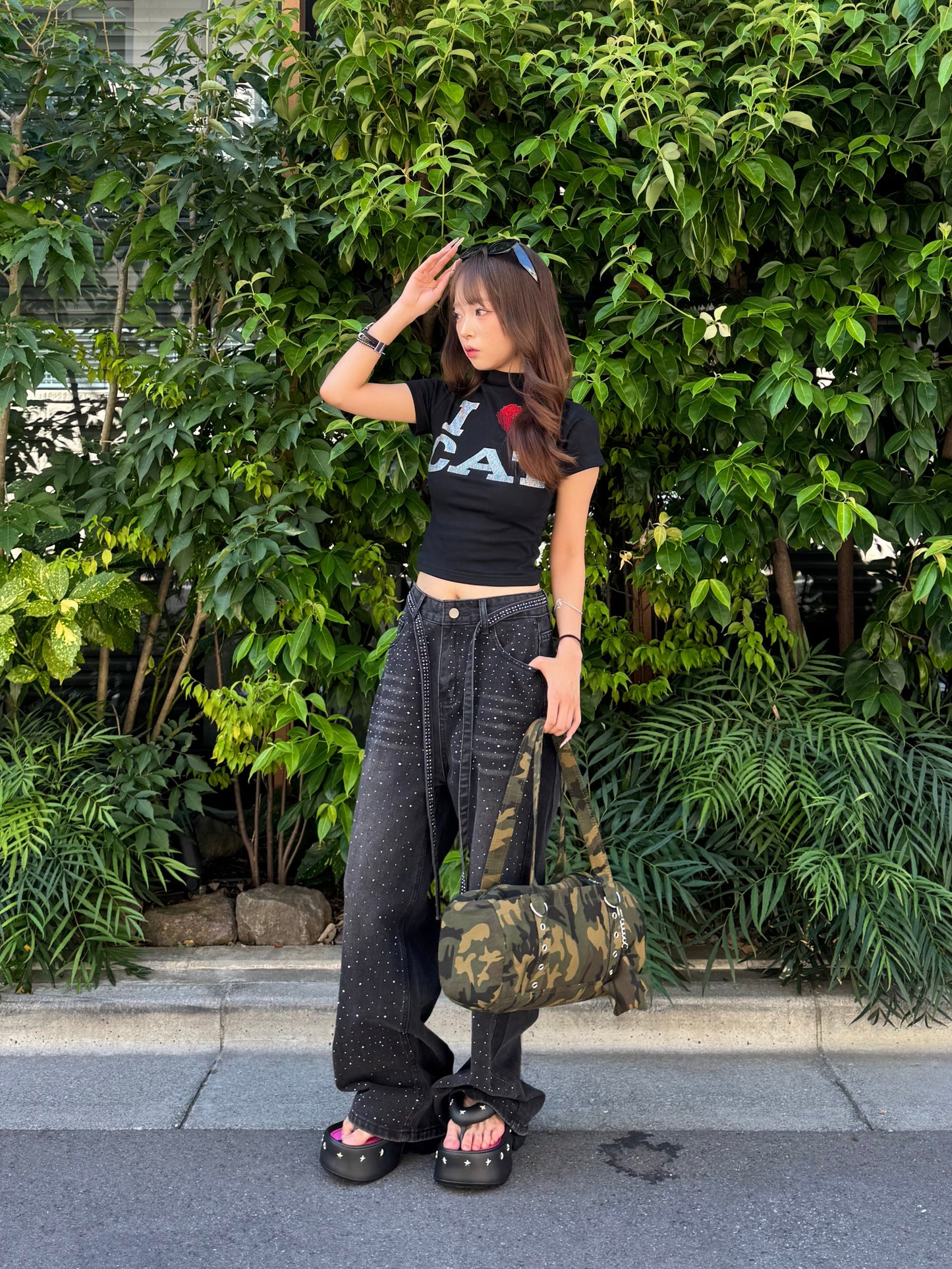 アイラブキャットTシャツ DPB86083