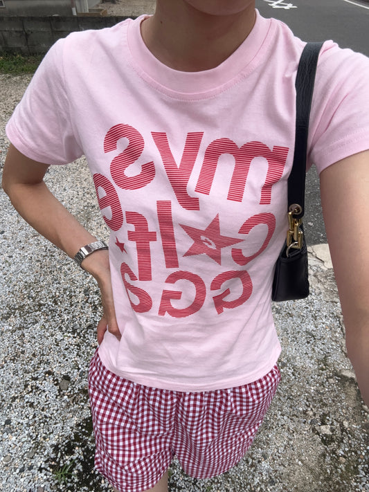 レタリングミニTシャツ DPC07027