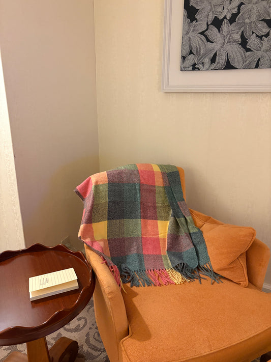 ブロックチェックマフラー DPA43728