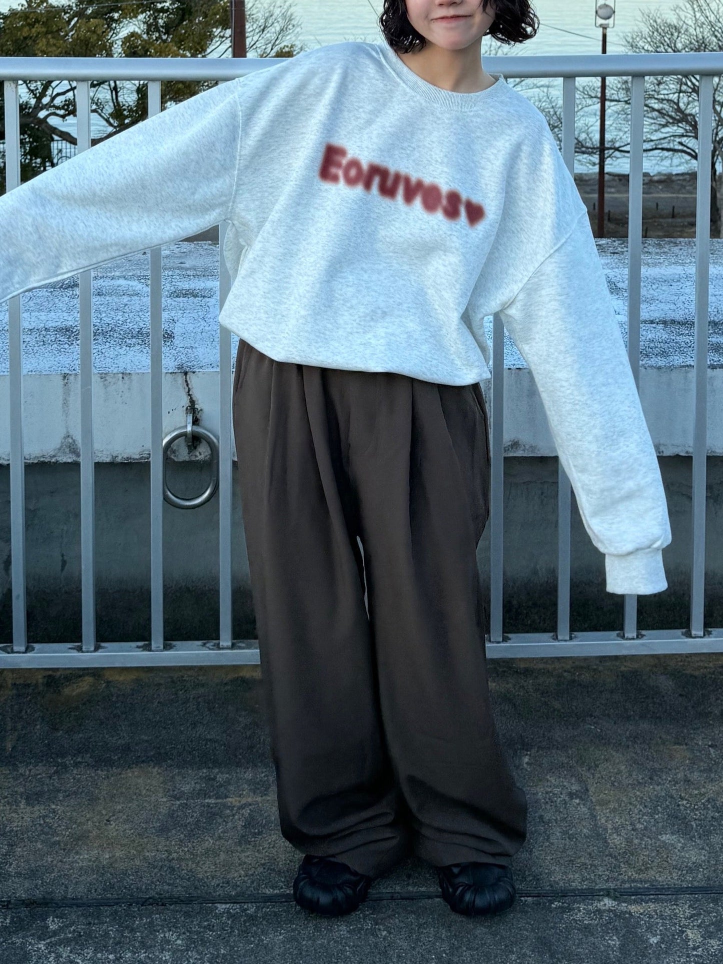 ダブルタックワイドパンツ DPB70140