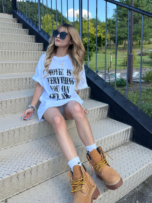 ヴィンテージライクレタリングTシャツ DPB42438