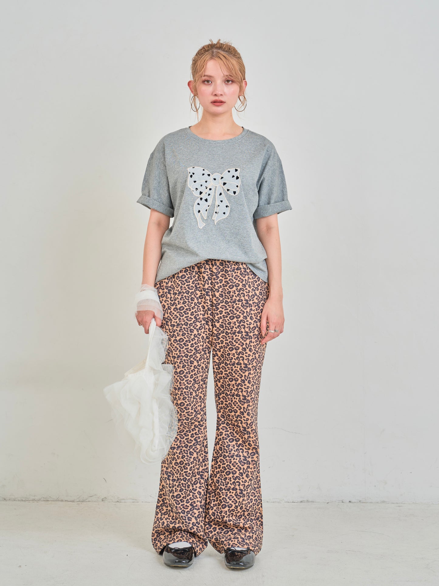 ハートリボンTシャツ DPB75068