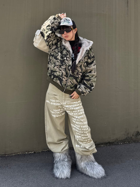 レタリングデザインパンツ DPB86149