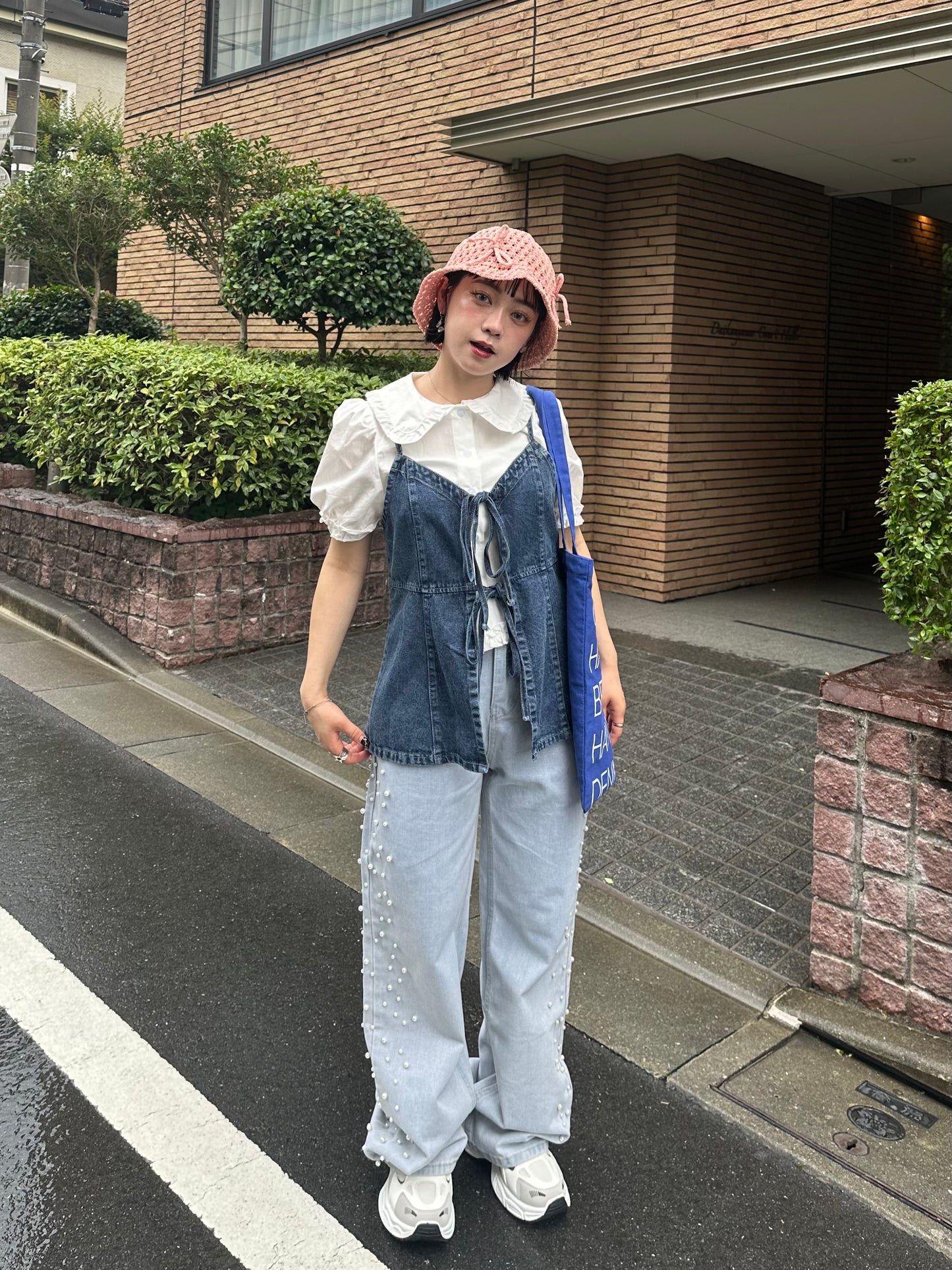 2wayデニムリボンビスチェ DPB76044