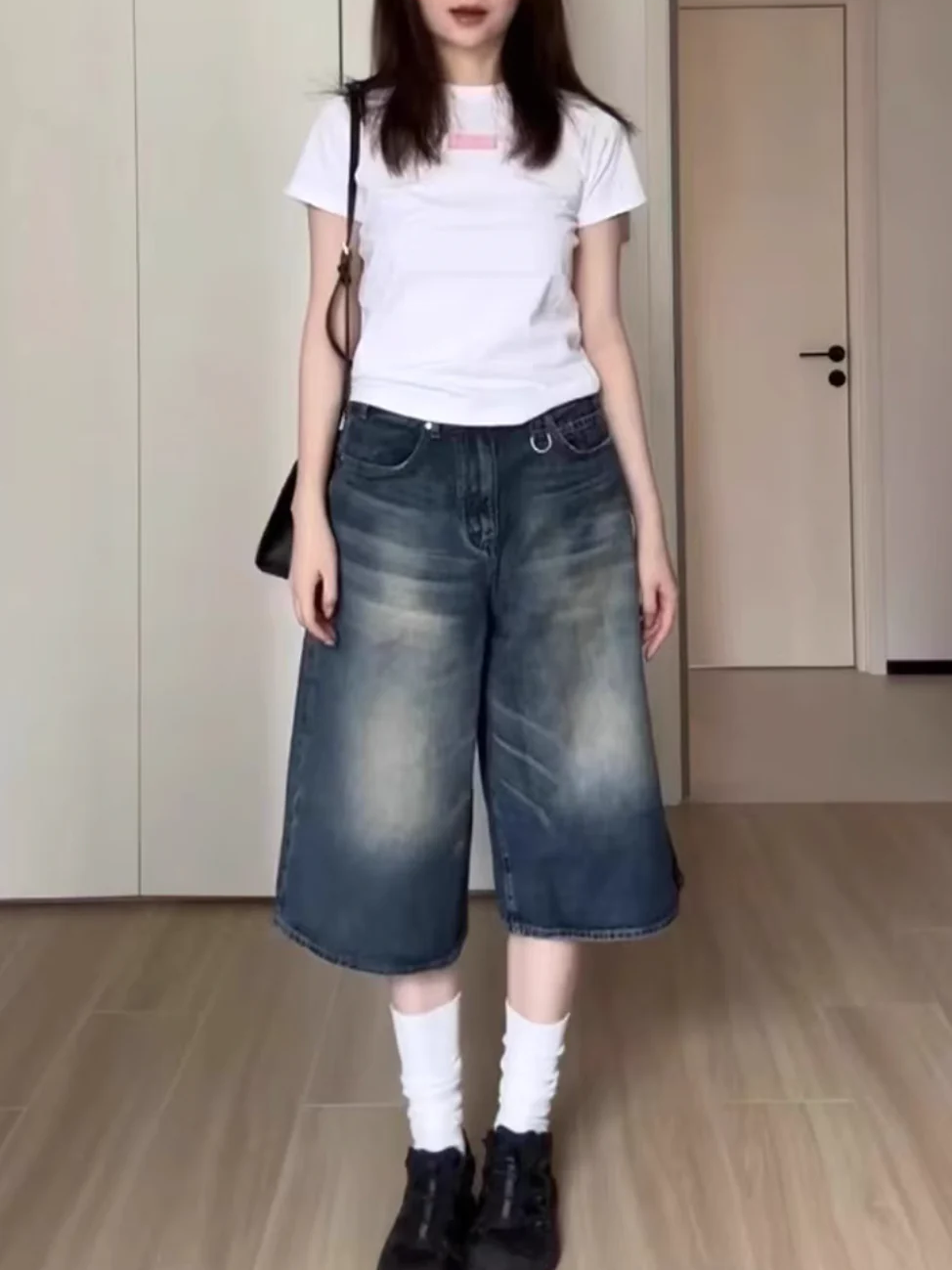 デニムハーフパンツ DPB71681