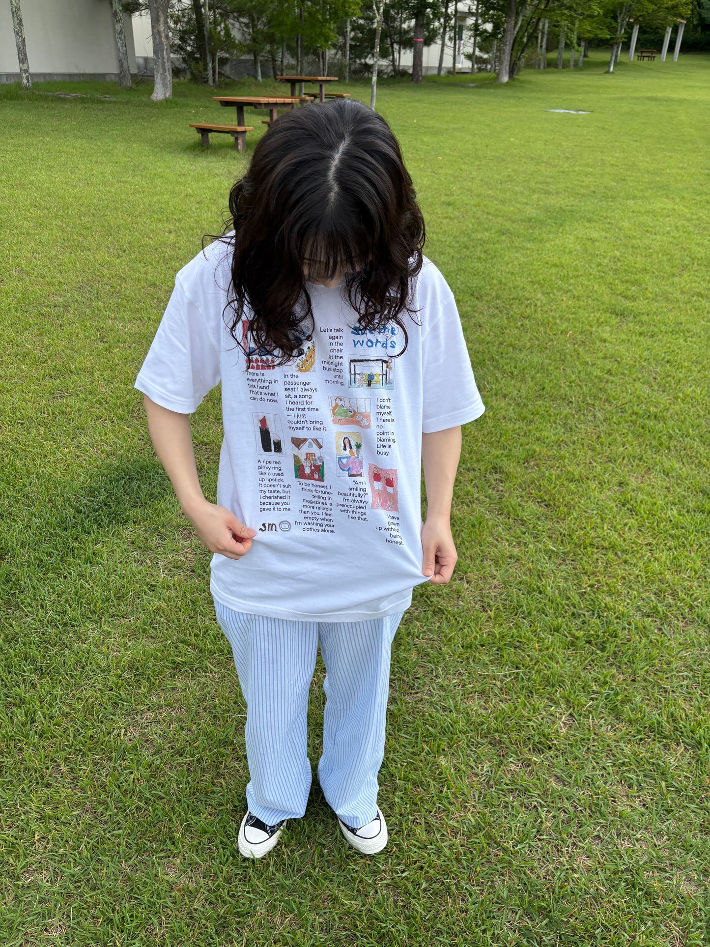 ストレートストライプパンツ DPB84180