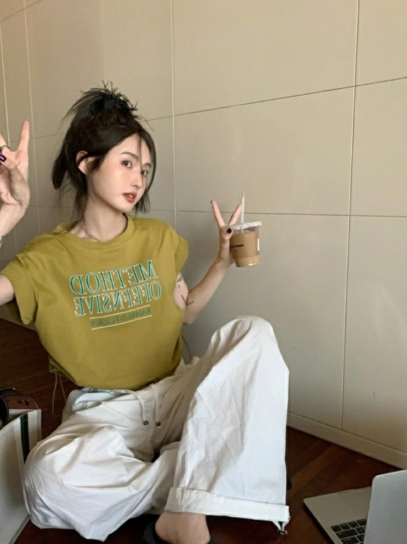ドローストリングTシャツ DPB71505