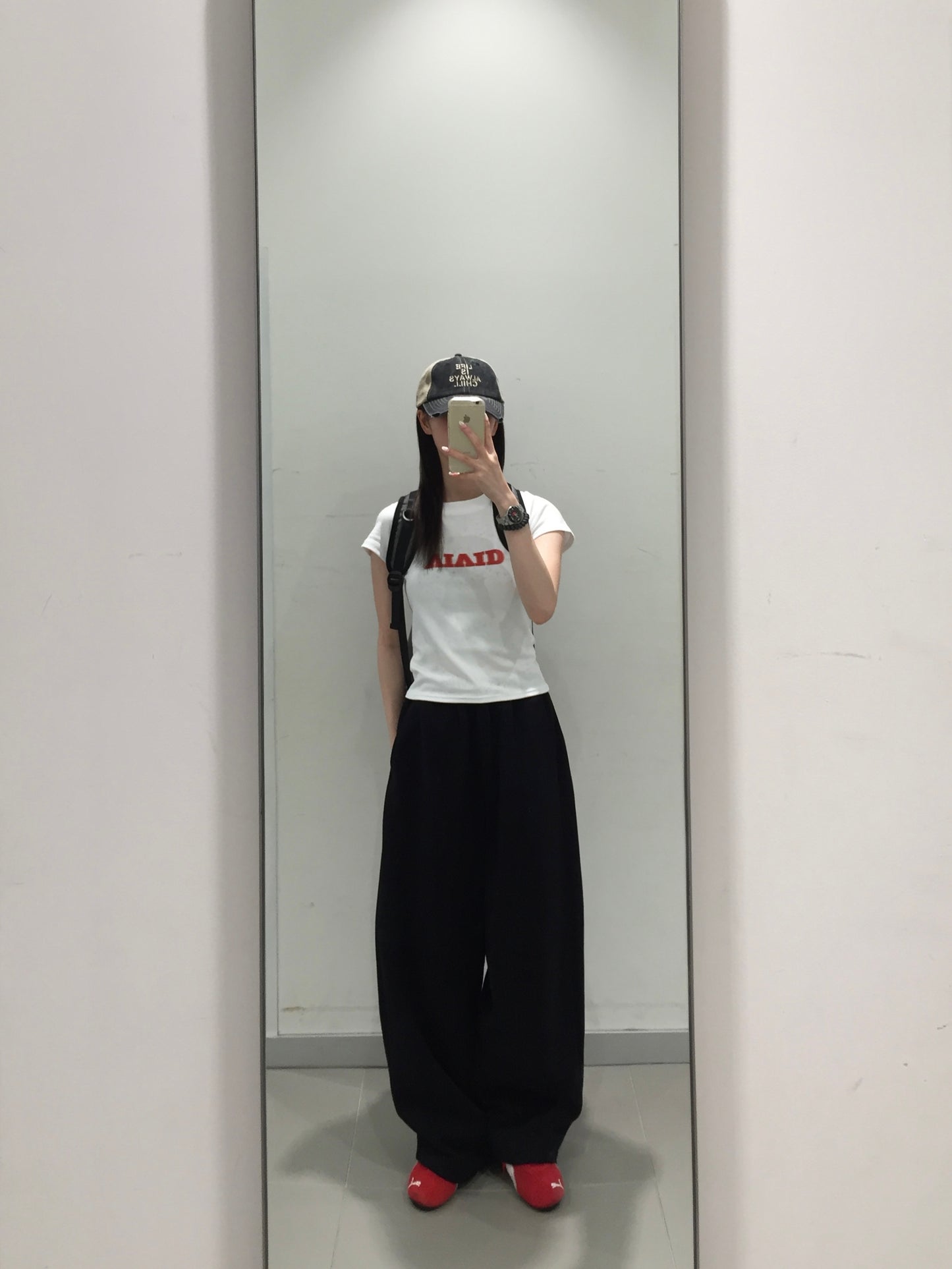 レッドロゴTシャツ DPB88021