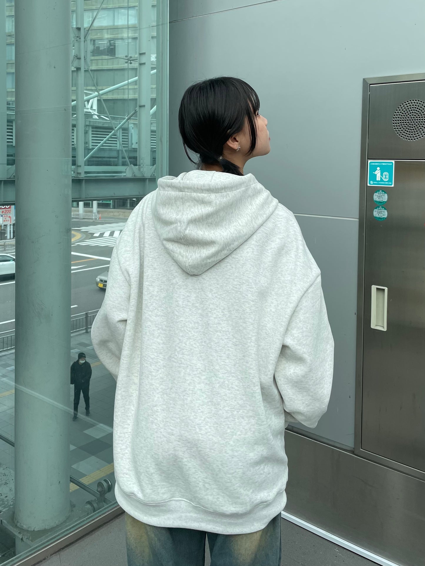 ロゴフードパーカー DPB64055