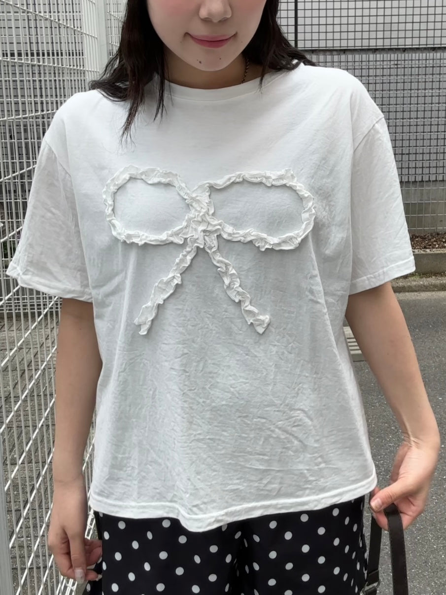 ホワイトリボンTシャツ DPB89013