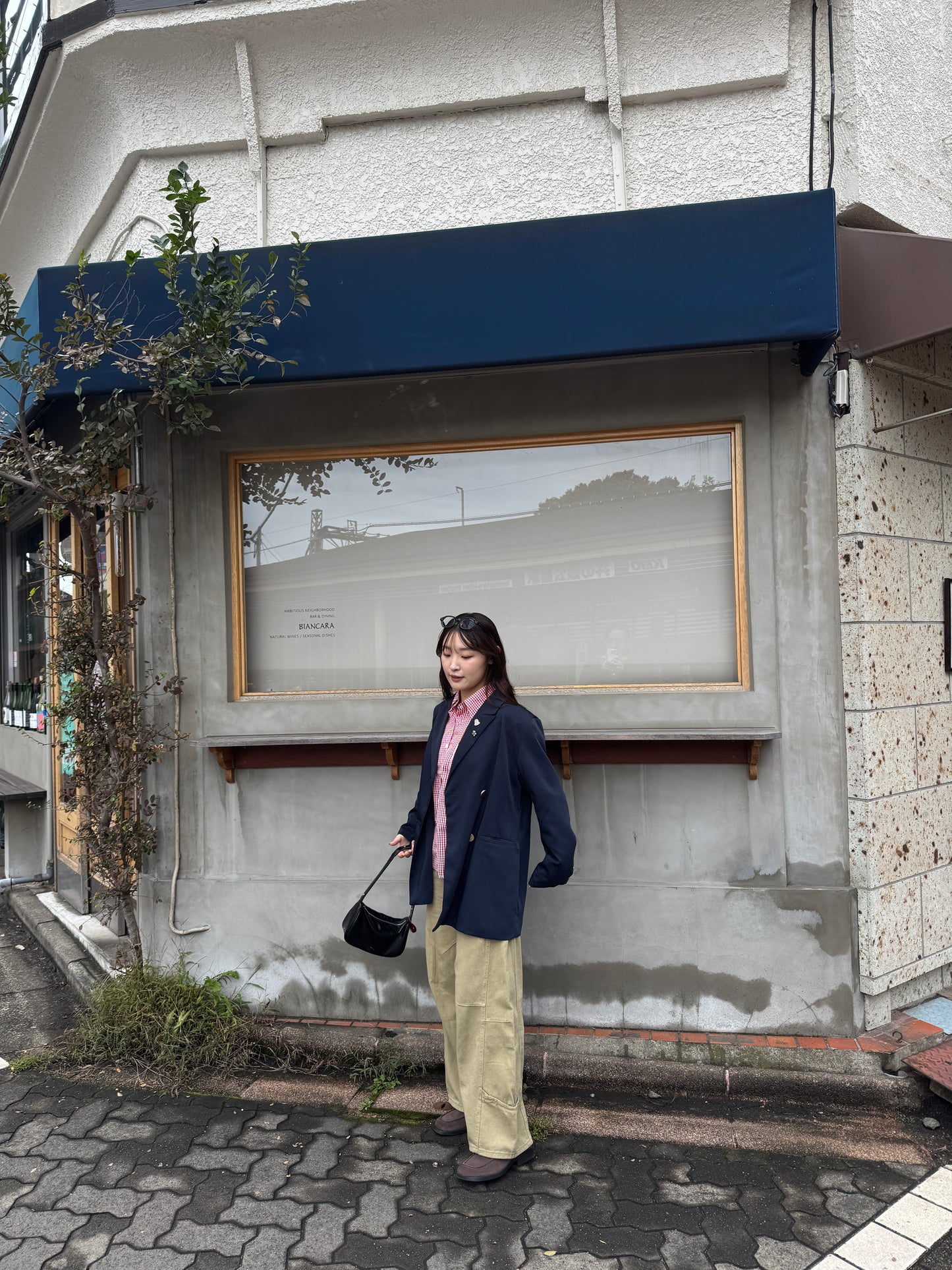 チェックワイドシャツ DPB78194