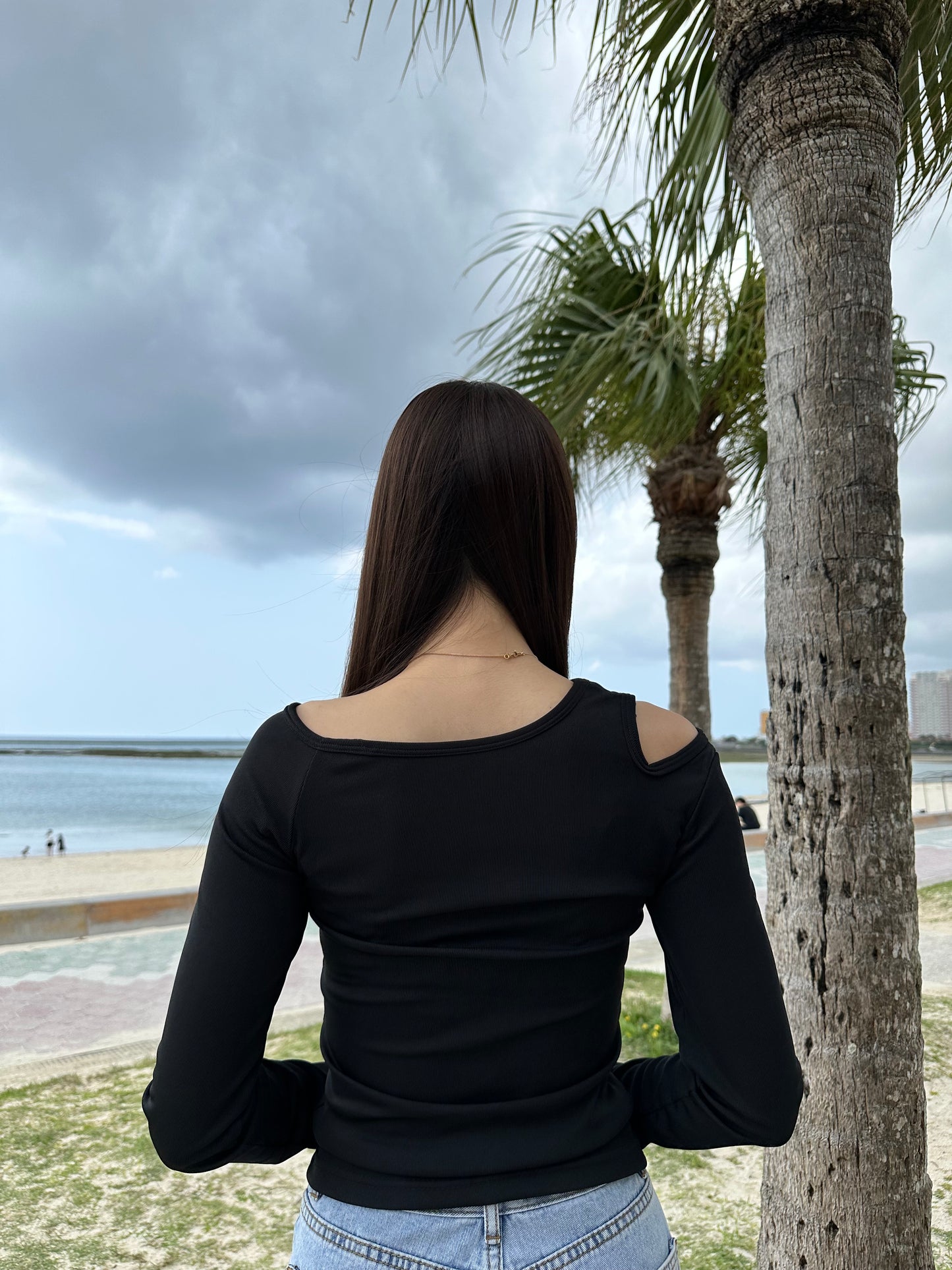 ワンショルダートップス DPA30333