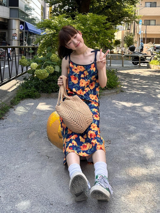 フラワーミディアムワンピース DPA43404