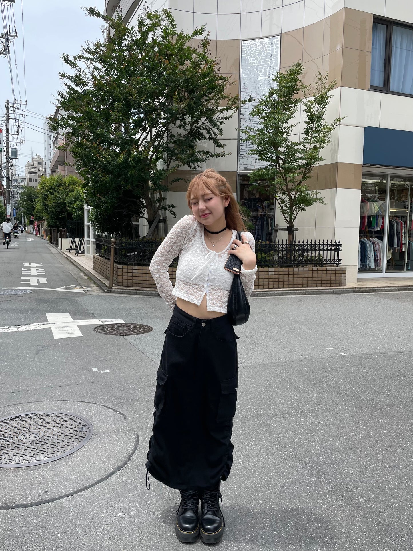 レースリボンカーディガン DPB68069