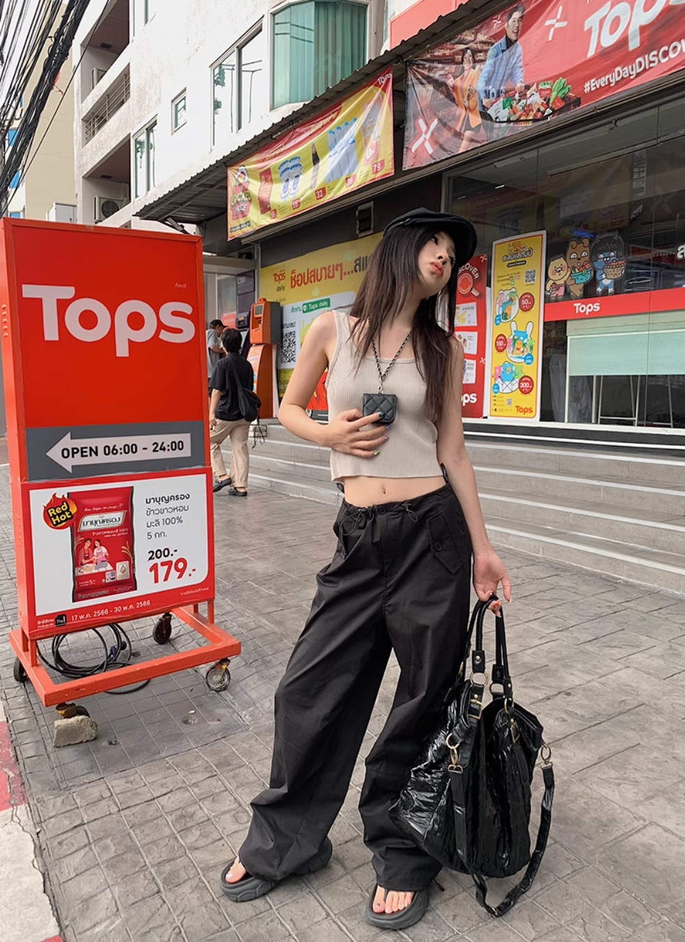 ベーシックパラシュートパンツ DPB71403