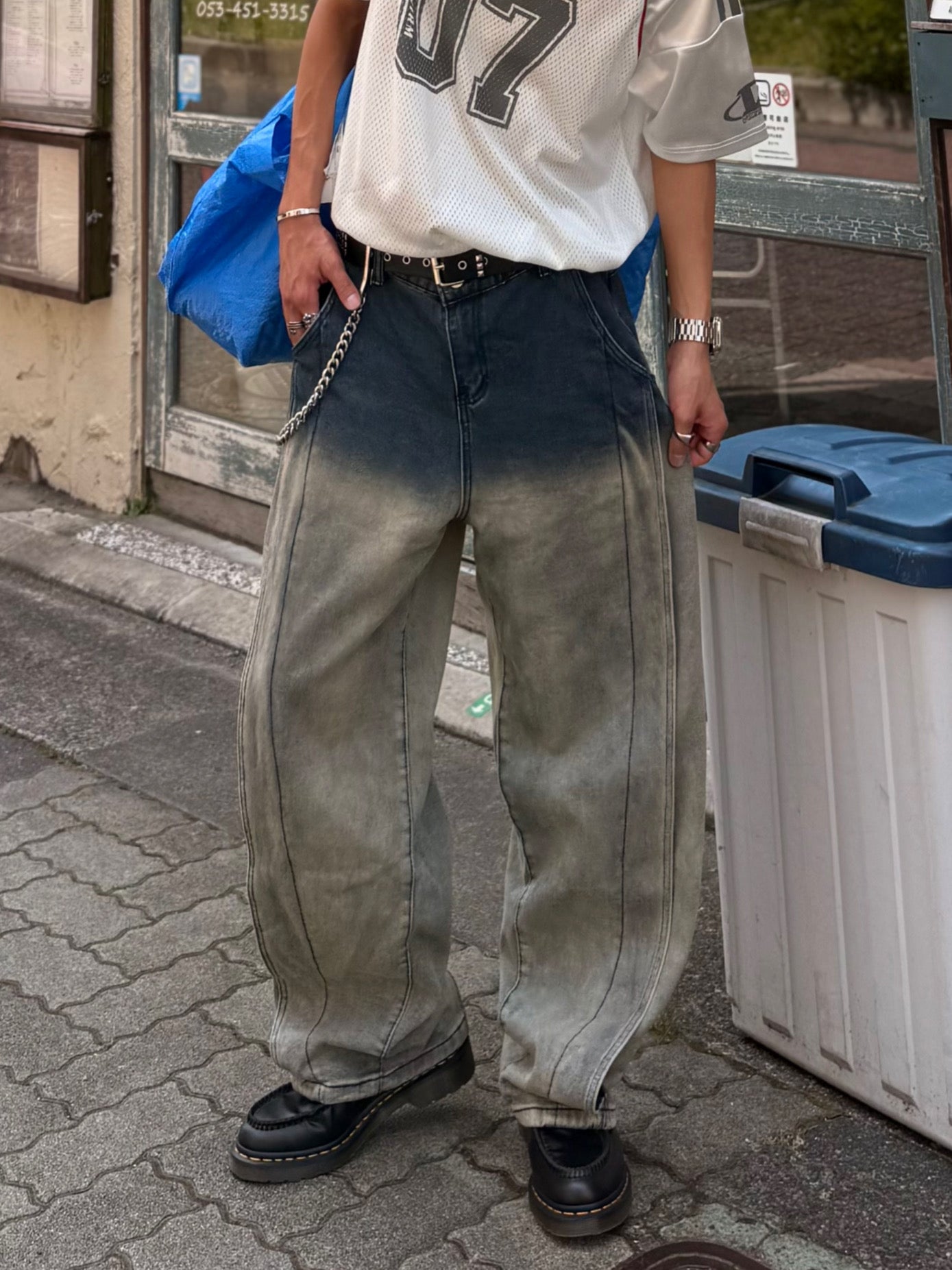 Kenshin_グラデーションバルーンデニムパンツ DPB73377
