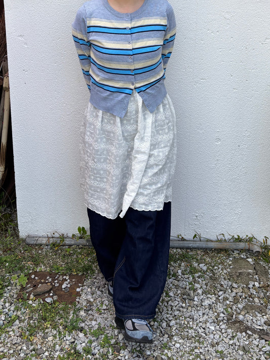 カラフルボーダーカーディガン DPB84247