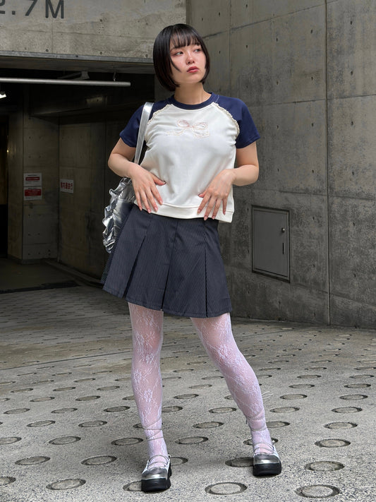 リボンフリルTシャツ DPA20411
