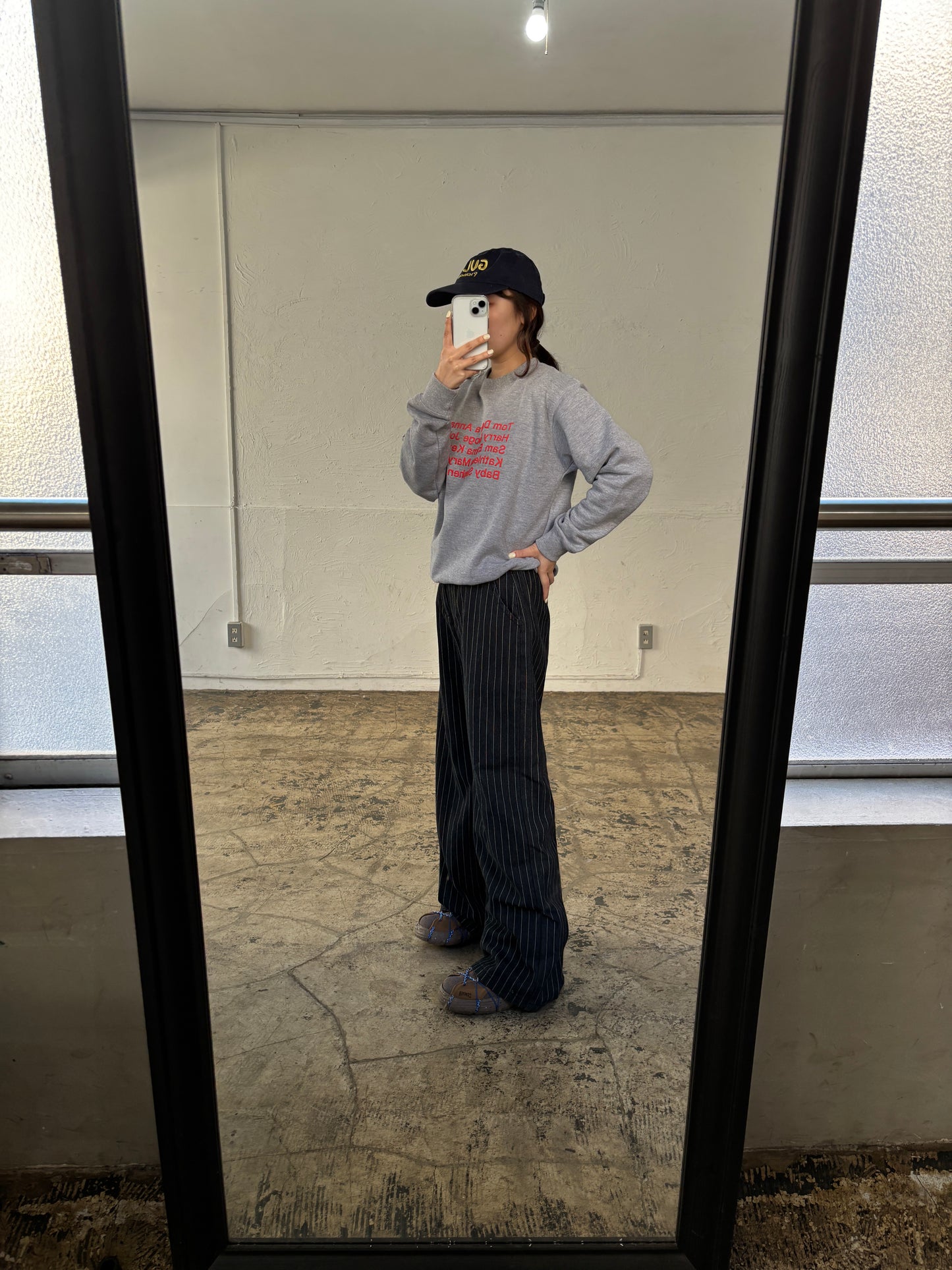 ワイドストライプパンツ DPB84124