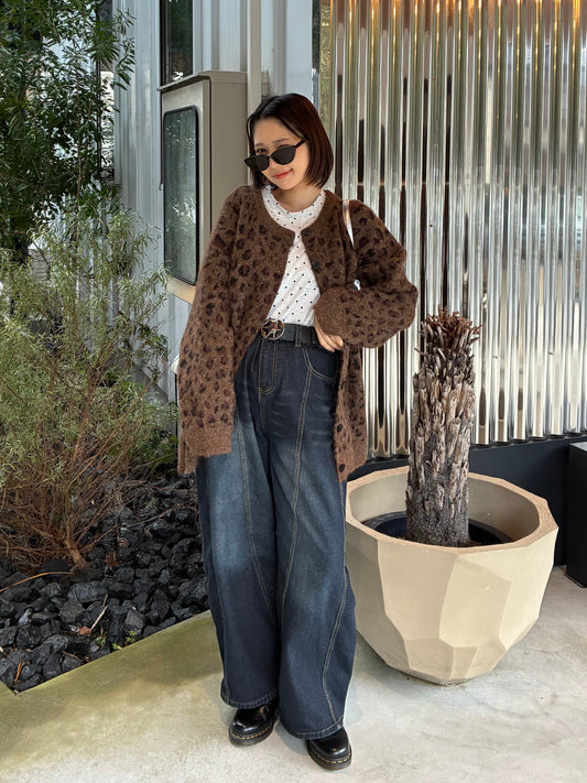 レオパードカーディガン DPA61460