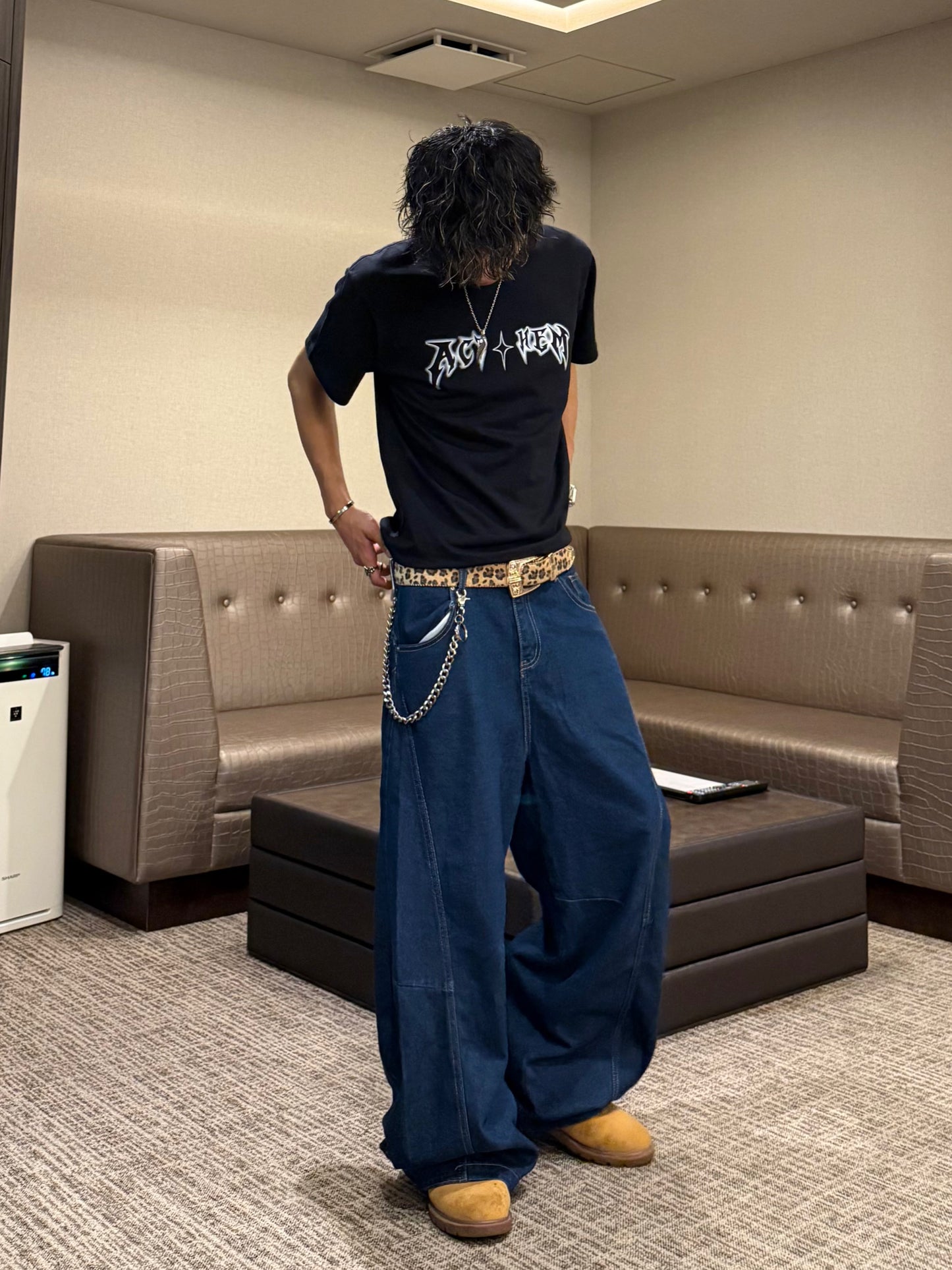 ムーンデザインバックロゴTシャツ DPB90007