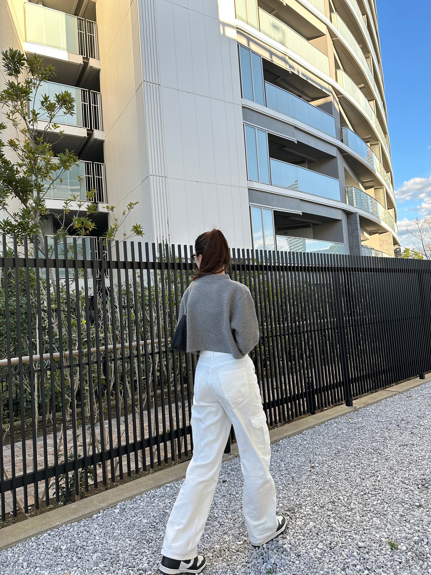 クロップドハートニット DPA30310