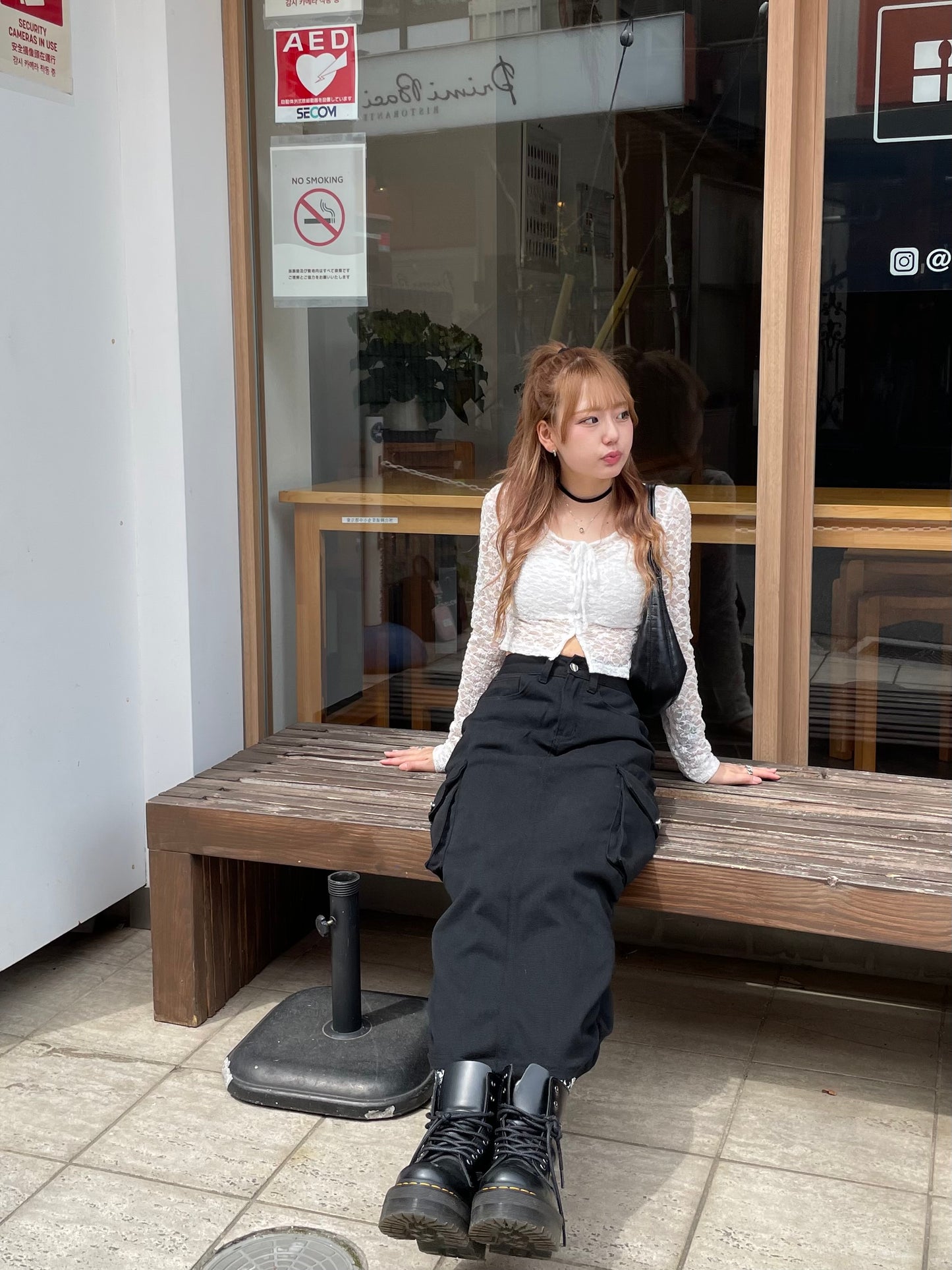 レースリボンカーディガン DPB68069