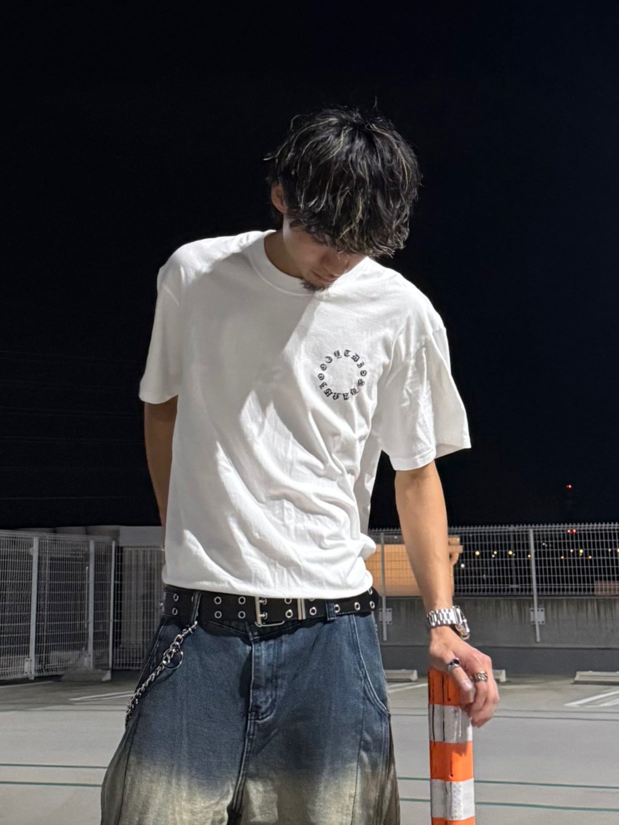 Kenshin_ダブルサークルロゴTシャツ DPB73407