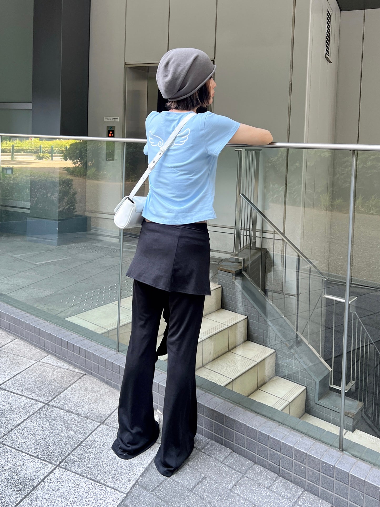 スカートレイヤードフレアパンツ DPB79163