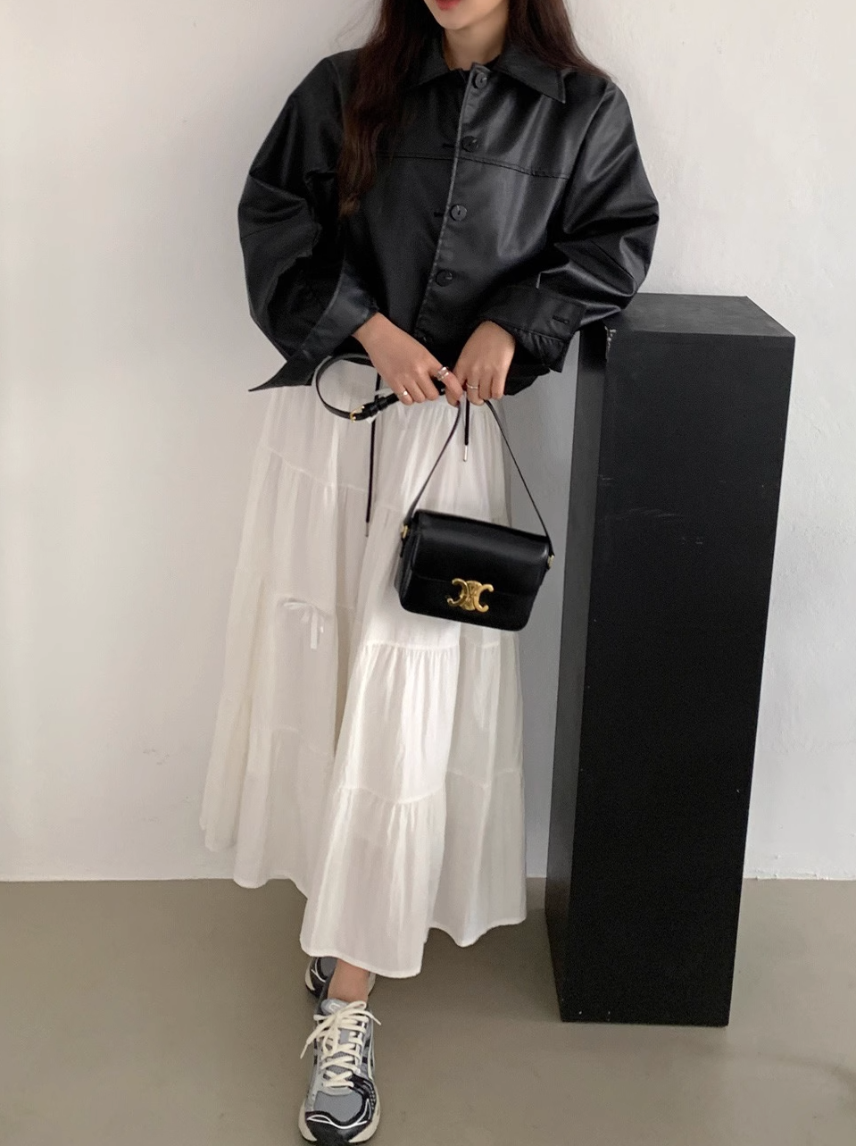 ロングリボンスカート DPB71353