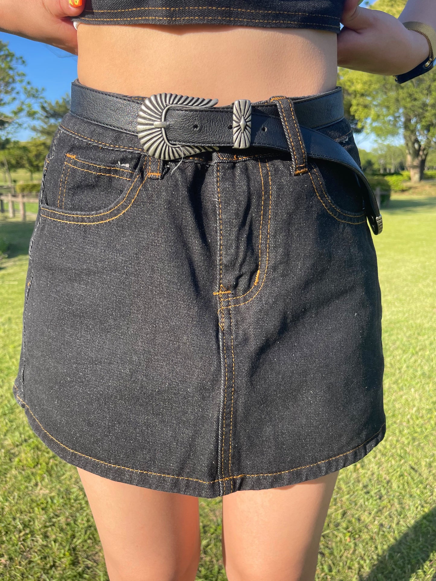 デニムミニスカート DPB73051