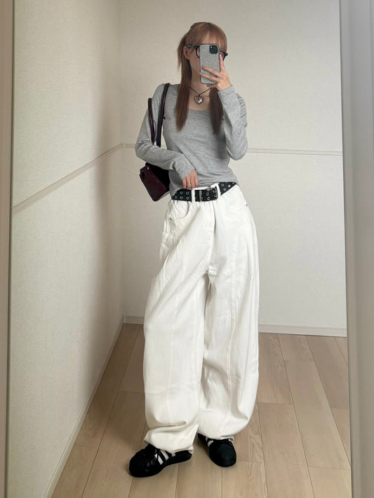 ホワイトバルーンパンツ DPB88180