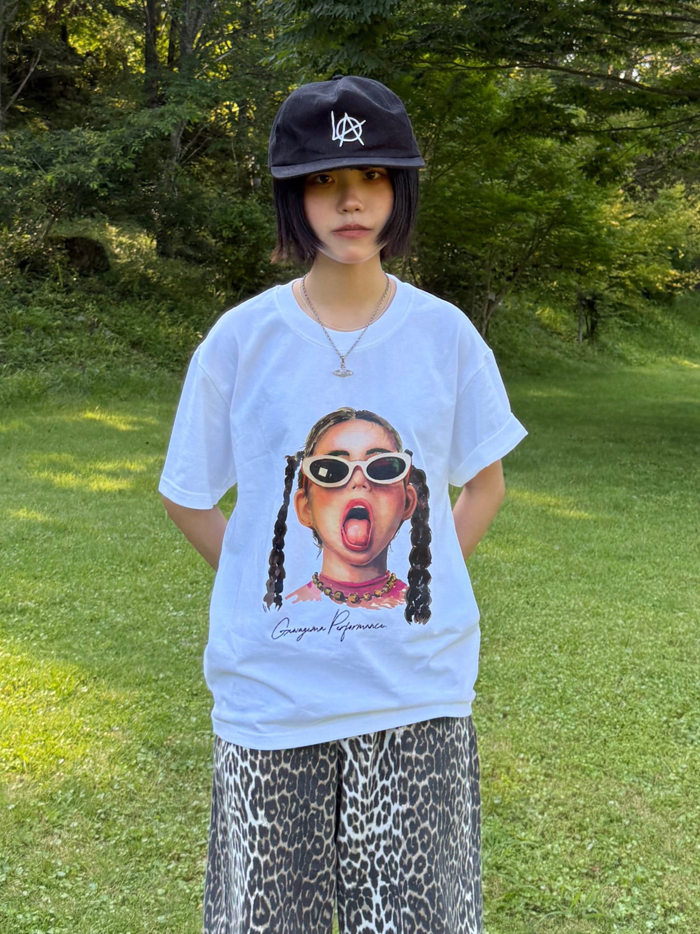 ガールプリントオーバーTシャツ DPB70175