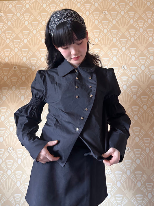 ギャザースリーブスターシャツ DPA43252