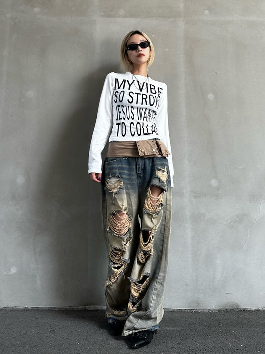 レタリングクロストップス DPB26618