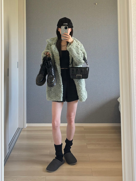 グリーンファーアウター DPB88091