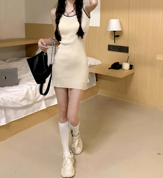 カジュアルニットワンピース DPB71410