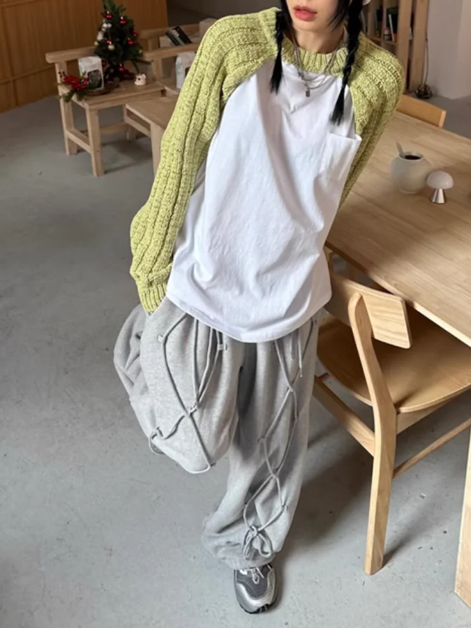 フロントリボンスウェットパンツ DPB71649