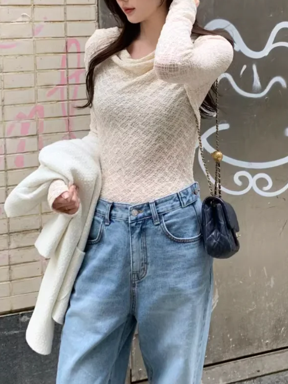 ドレープネックレーストップス DPB71661