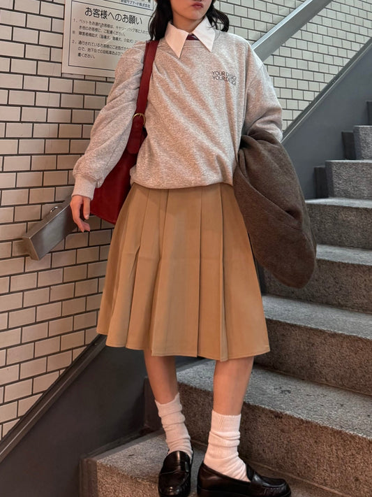 プリーツミディアムスカート DPA43537