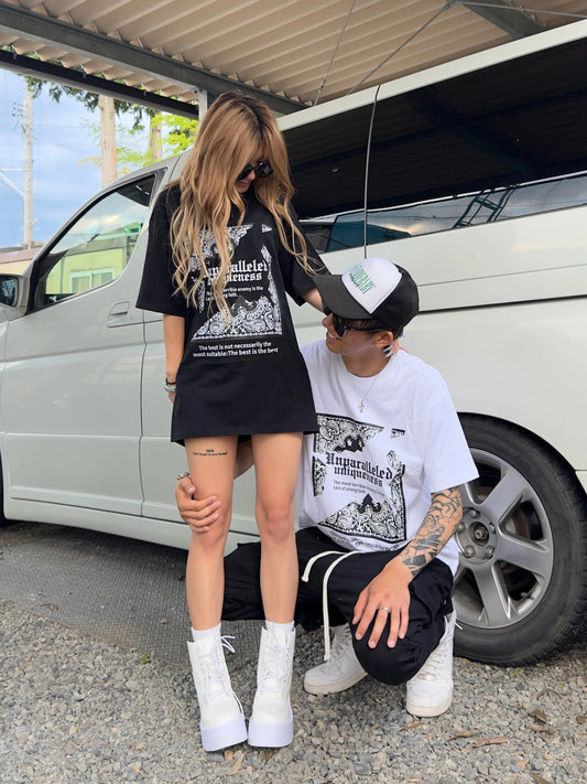 ペイズリープリントTシャツ DPB42423