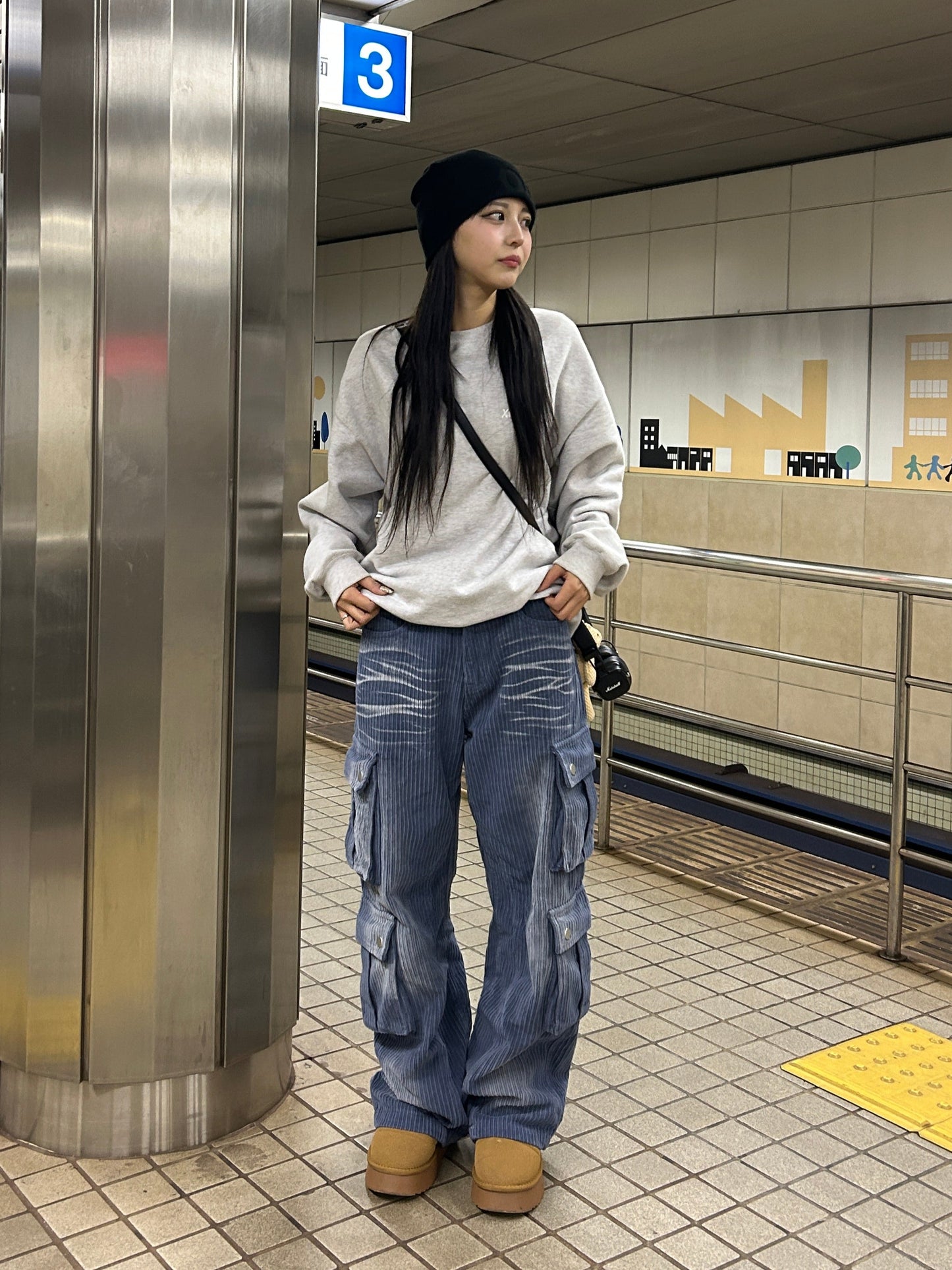 コーデュロイカーゴパンツ DPB69075