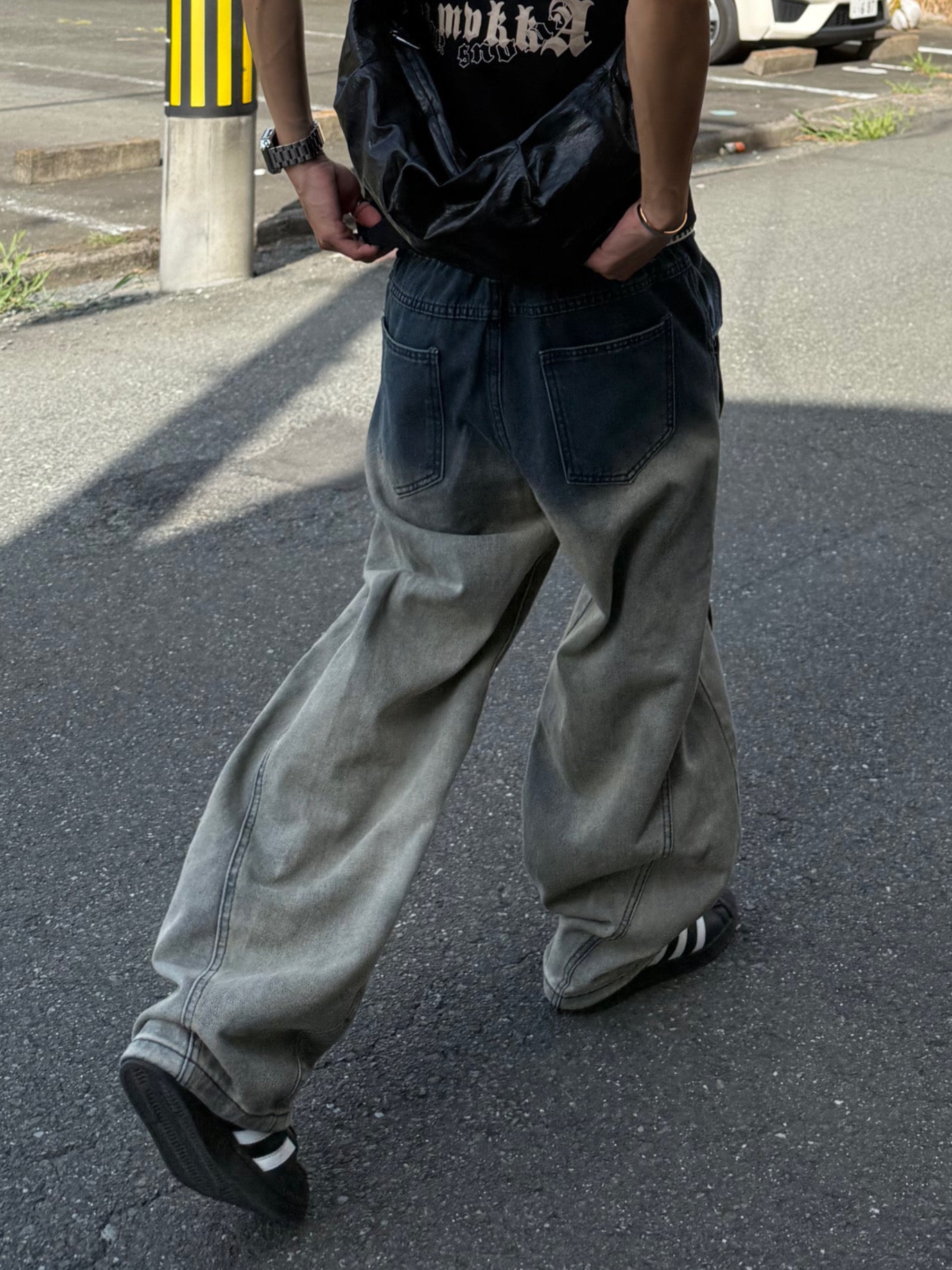 Kenshin_グラデーションバルーンデニムパンツ DPB73377