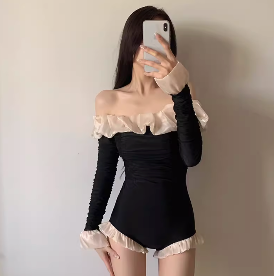2wayオフショルダースイムウェア DPB71436